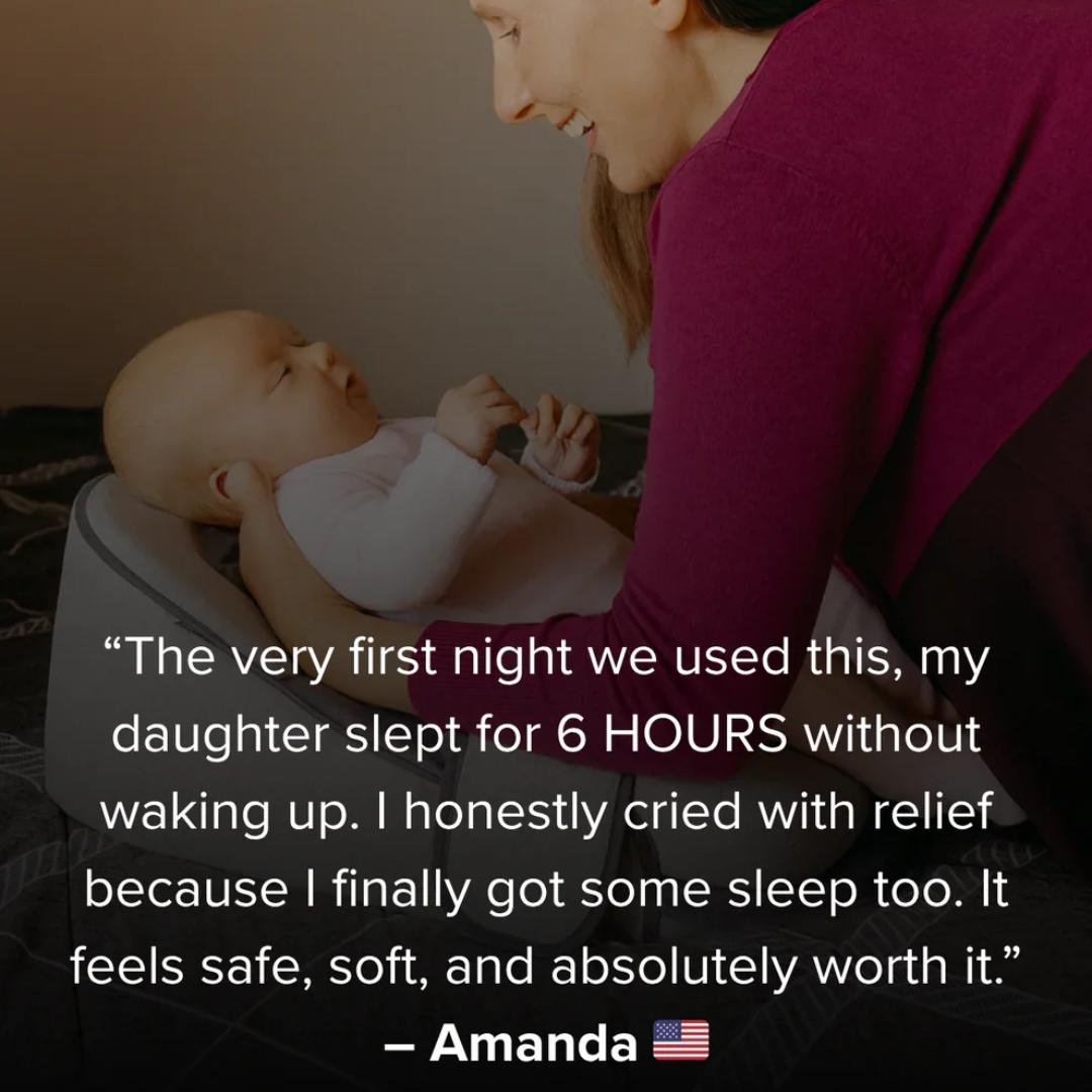 LullaNest® Reflux Relief Nest for Cozy Sleep