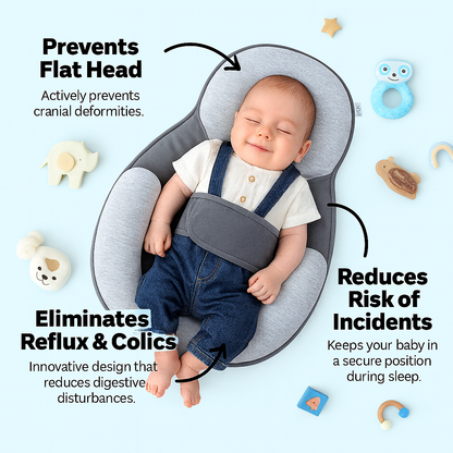 LullaNest™ – Relief for Reflux, Colic & Cozy Sleep