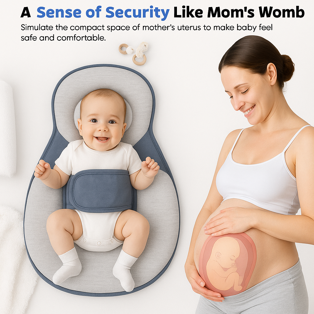 LullaNest™ – Relief for Reflux, Colic & Cozy Sleep